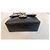Chanel Mini Square borsa in agnello nero - vista 5