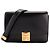 GIVENCHY - Borsa a tracolla 4G media Givenchy in pelle box nera Nero
