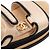 CHANEL - Sandali Chanel in tela beige (T37) Marrone - vista 3
