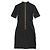 LOUIS VUITTON - Abito Louis Vuitton in tessuto nero (T38) - vista 2