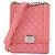 CHANEL - Borsa a tracolla North South Boy Chanel in pelle caviar rosa iridescente