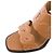 HERMÈS - Sandali Gaby Hermès in pelle marrone (T37) - vista 4