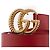 GUCCI - GG Gucci Roter Leder Torchon Gürtel (T85) - Ansicht 3
