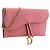 DIOR - Borsa Wallet On Chain Saddle in Pelle Grana Rosa - vista 2