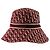 DIOR - Cappello Dior in velluto bordeaux (T57) Bordò - vista 2