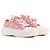 LOUIS VUITTON - Sneakers Squad Low Louis Vuitton in denim rosa e bianco (T35)