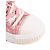LOUIS VUITTON - Sneakers Squad Low Louis Vuitton in denim rosa e bianco (T35) - vista 4