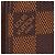LOUIS VUITTON - Cartera Zippy Louis Vuitton en lona damier ébano Castaño - vista 5