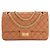 CHANEL - Borsa a tracolla 2.55 Chanel in pelle liscia marrone
