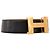 HERMÈS - H-Gürtel aus schwarzem Leder (T80) Braun - Ansicht 2