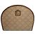 Triomphe Céline Vintage Celine Paris Leather Monogram Wallet Beige Brown