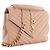 SAINT LAURENT - Borsa a tracolla Collège Saint Laurent in pelle grana beige - vista 2