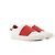 GIVENCHY - Sneakers Urban Street in pelle bianca e rossa (Taglia 37) Bianco