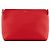 BURBERRY - Pochette Burberry in pelle granulata rossa Rosso