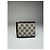 Vintage Gucci Monogram Flapable Ophidia Wallet Grey Navy - view 3