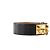 HERMÈS - Hundehalsband Gürtel aus schwarzem Leder (T80) Braun - Ansicht 2