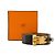 HERMÈS - Hundehalsband Gürtel aus schwarzem Leder (T80) Braun - Ansicht 9