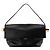 JACQUEMUS - Borsa a spalla Le grand Rond Carré Jacquemus in pelle nera Nero
