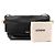 JACQUEMUS - Borsa a spalla Le grand Rond Carré Jacquemus in pelle nera Nero - vista 11