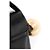 JACQUEMUS - Borsa a spalla Le grand Rond Carré Jacquemus in pelle nera Nero - vista 7