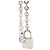 HERMÈS - Accessorio per borsa Kelly Hermès in metallo argentato Metallico - vista 3
