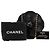 CHANEL - Borsa Camelia Chanel in pelle e satin nero - vista 10