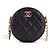 CHANEL - Borsa a tracolla Pearls Round Chanel in pelle nera Nero