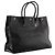 Cabas Rive Gauche SAINT LAURENT - Borsa Tote Rive Gauche GM Saint Laurent in pelle nera grana Nero - vista 2