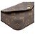 Pochette Félicie LOUIS VUITTON - Bolso de Hombro Félicie Strap & Go Louis Vuitton en Lona Monogramada Castaño - vista 5