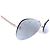 CHANEL - Occhiali da sole aviator Chanel in metallo argento Grigio - vista 3