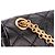 CHANEL - Borsa a tracolla 2.55 mini rettangolo Chanel in pelle rugosa nera Nero - vista 9