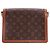 LOUIS VUITTON - Borsa a tracolla Dauphine MM Louis Vuitton in tela rivestita con monogramma e pelle - vista 3