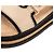 CHANEL - Sandali Chanel in tela beige (T38) Marrone - vista 5