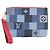 LOUIS VUITTON - Pochette City Louis Vuitton in denim patchwork Blu - vista 3