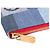 LOUIS VUITTON - Pochette City Louis Vuitton in denim patchwork Blu - vista 5