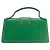 JACQUEMUS - Borsa a tracolla Bambino Jacquemus in pelle verde - vista 3