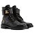 LOUIS VUITTON - Botines Wonderland Flat Ranger Louis Vuitton de cuero negro (T39)