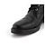 LOUIS VUITTON - Botines Wonderland Flat Ranger Louis Vuitton de cuero negro (T39) - vista 4