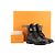 LOUIS VUITTON - Botines Wonderland Flat Ranger Louis Vuitton de cuero negro (T39) - vista 7