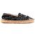 CHANEL - Espadrillas CC Chanel in paillettes e pelle verniciata nera (T37) Nero - vista 2