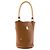 HERMÈS - Borsa a Spalla Mangeoire Hermès in Pelle Clemence Taurillon Oro Marrone - vista 2