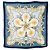 HERMÈS - Foulard 90 Les Éperons Hermès in seta multicolore