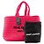Cabas Rive Gauche SAINT LAURENT - Borsa Rive Gauche Saint Laurent in rafia rosa - vista 10