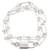 HERMÈS - Bracelet Kelly Cadenas double tour Hermès en argent Silvery  - view 2