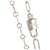 HERMÈS - Bracelet Kelly Cadenas double tour Hermès en argent Silvery  - view 3