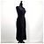 Yves Saint Laurent YSL Variation schwarze Samtrock 1999, schwarzer Vintage-Rock - Ansicht 2