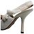 Christian Dior Slingback J'Adior con Perle in Resina Bianche Bianco - vista 11