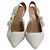 Christian Dior Slingback J'Adior con Perle in Resina Bianche Bianco - vista 3