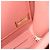 Chanel Vanity Case Filigrana Caviar Trapuntato con Pelle Striata Piccolo Rosa - vista 6