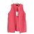 Chaqueta sin mangas de punto rosa coral Chanel Primavera 22S